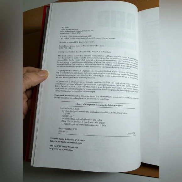 RFID Design Fundamentals & Applications Textbook | Like New, 1st Edition - Picture 6 of 8